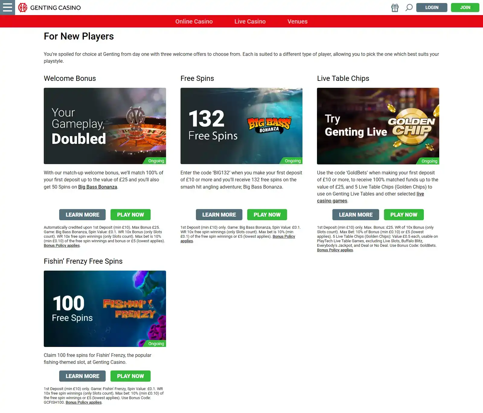 Genting Casino Bonuses and Promotions UK – Current Guide
